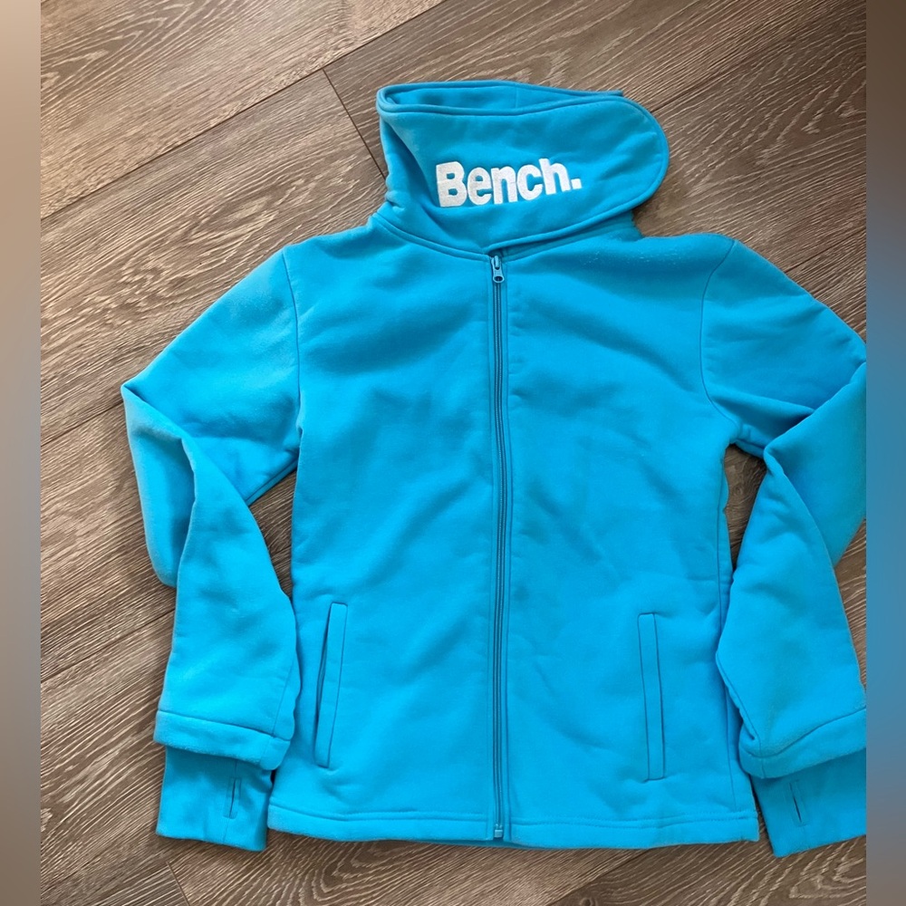 Bench Women’s Bright Blue Zip-Up Hoodie